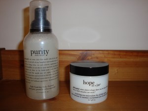 Philosophy - Hope in a Jar and Purity Foaming Cleanser