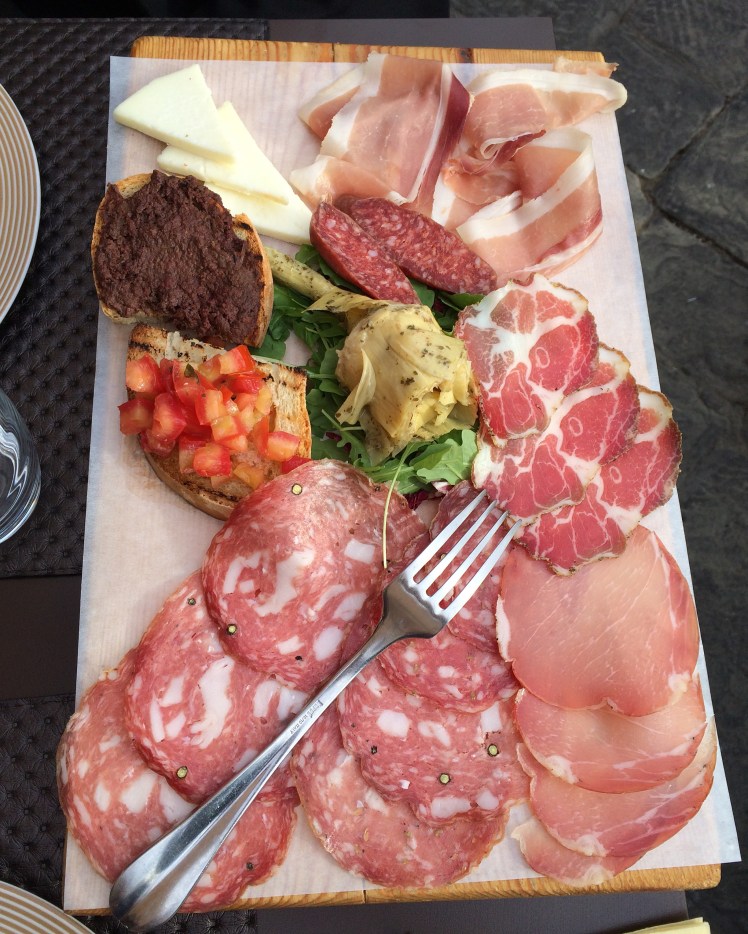 Assorted Tuscan cured meat