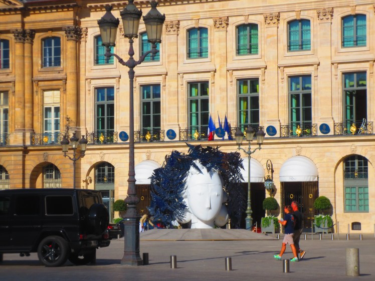 Paris Place Vendome exhibit