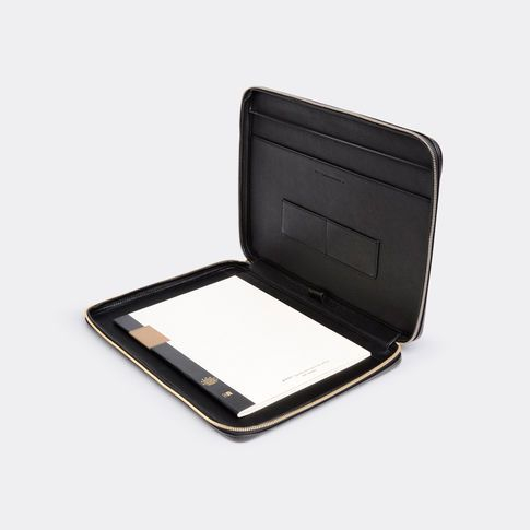 'Kansai' 15 computer folio with A4 notebook